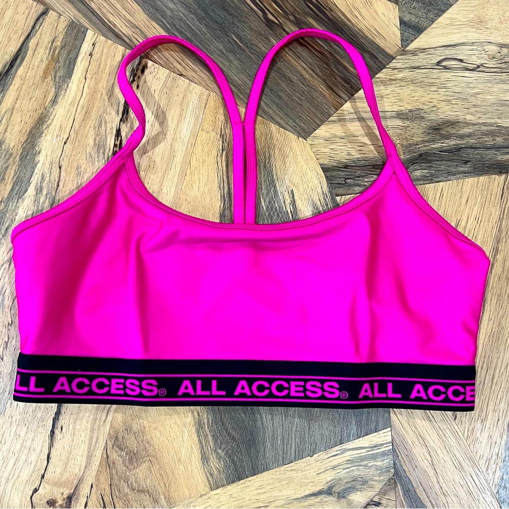 Bandier All Access Neon Sports Bra
